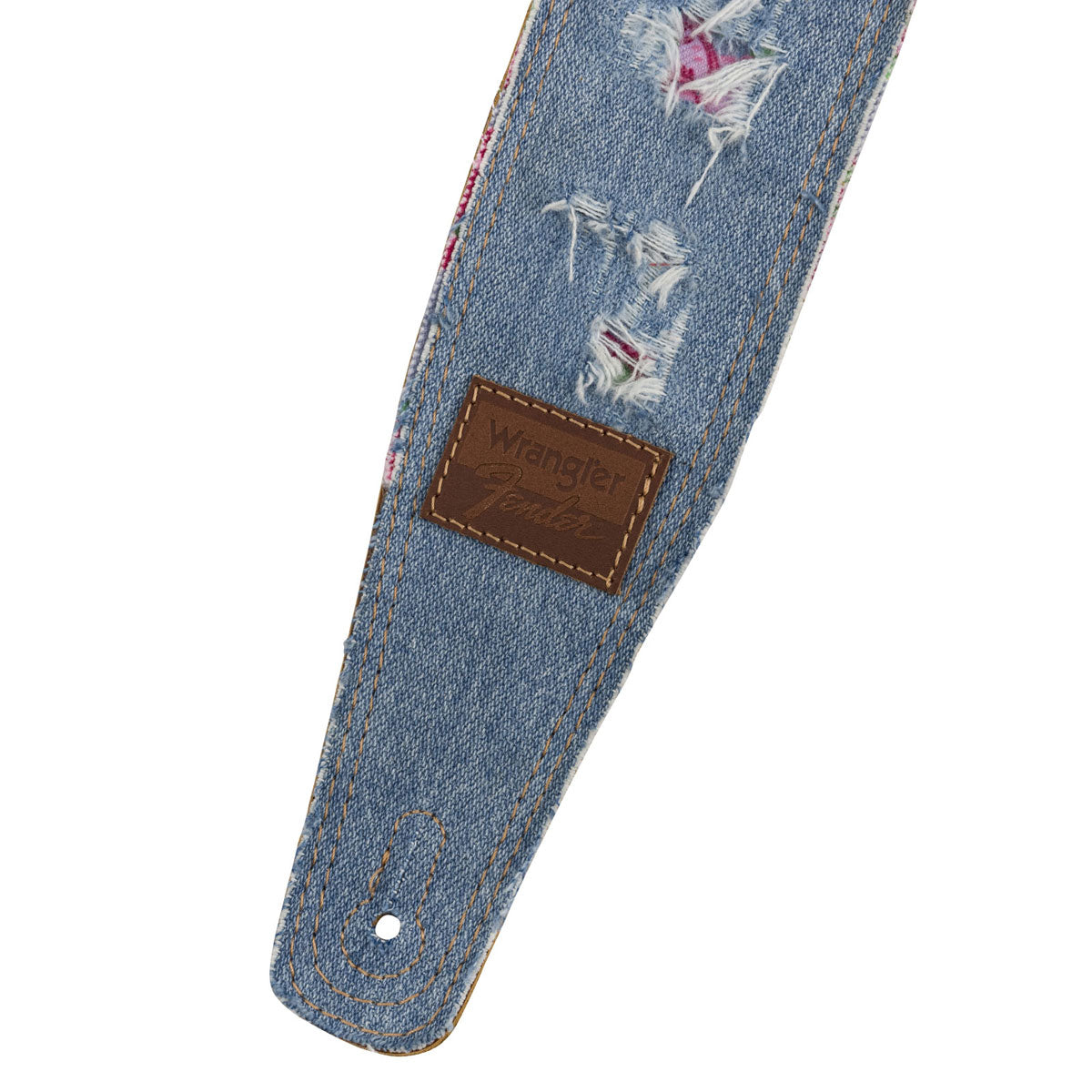 x Wrangler denim gitaarband indigo