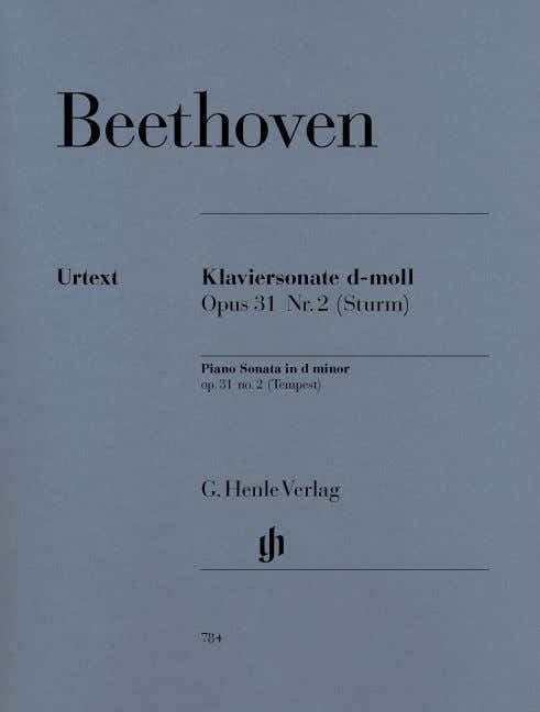 Beethoven L.V. - Piano Sonata No. 17 D Minor Op. 31,2 [Tempest]