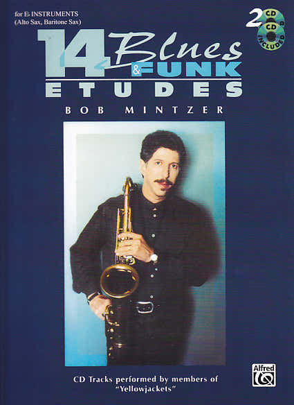Mintzer Bob - 14 Blues & Funk Etudes Sax Alto And Baritone + 2 CD
