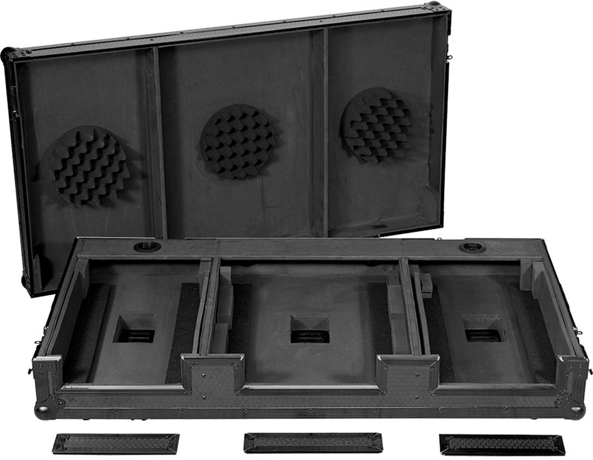 Flight DJ-console CDJ-3000/DJM-V10/DJM-A9 Zwart