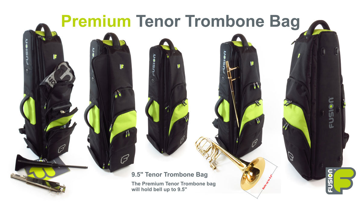 Premium Black Trombone Case