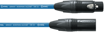 Microfoonkabel XLR 5 M Blauw