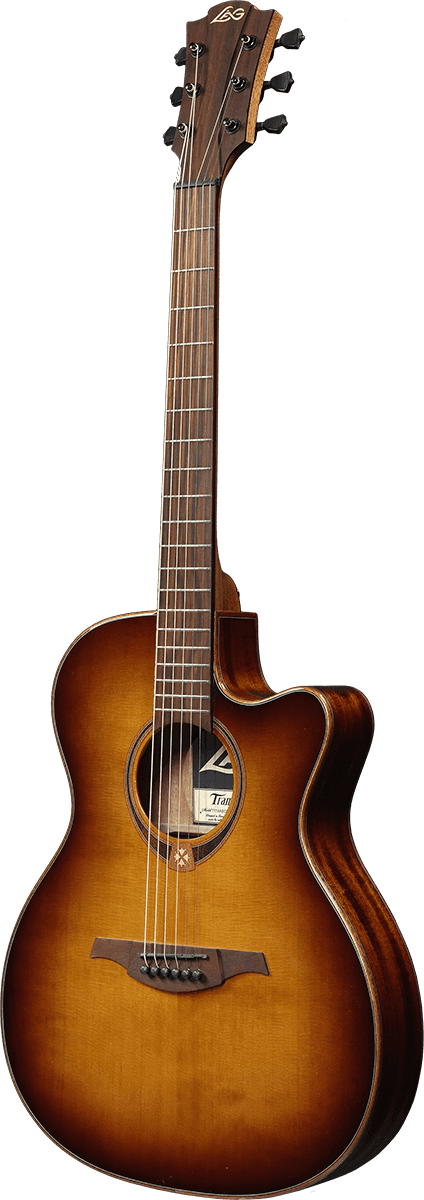 Tramontane T118ASCE Auditorium Slim Cutaway Elektro Bruine Schaduw