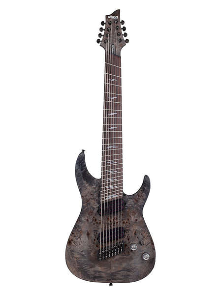 Schecter Omen 8 Ms Elite Charcoal Metal