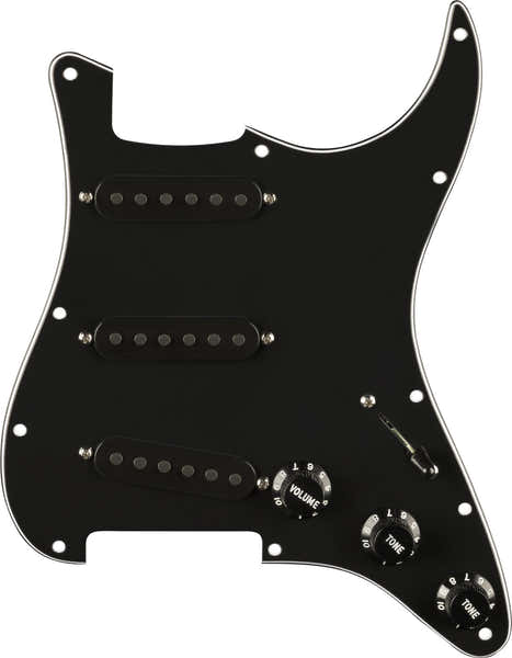 PRE-WIRED STRAT PICKGUARD PURE VINTAGE '65 W/RWRP MIDDE