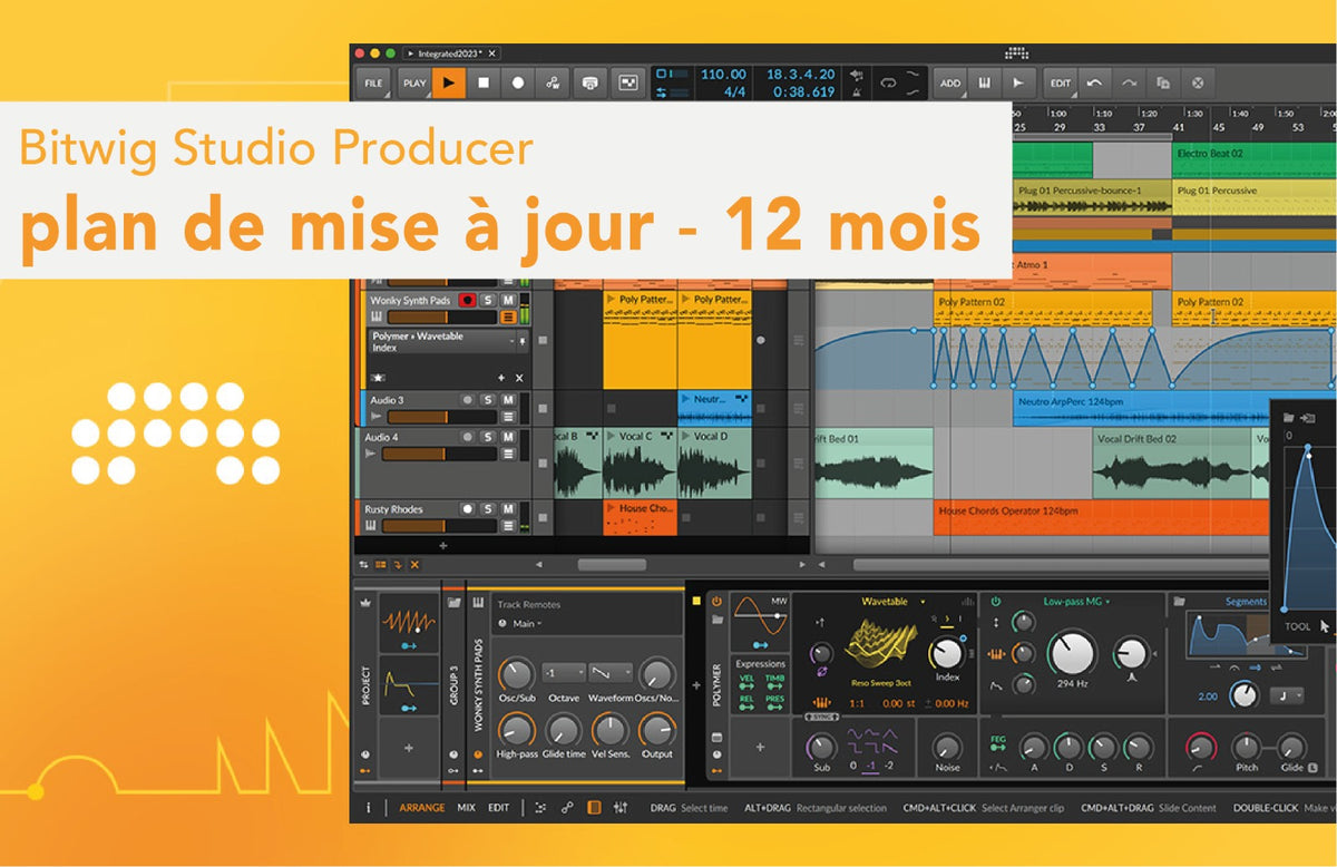 Bitwig Uitbreidingsplan Studioproducent