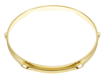 Spanring 10" 6 Spanstangen Goudkleurig Super Triple Flange 2.3mm