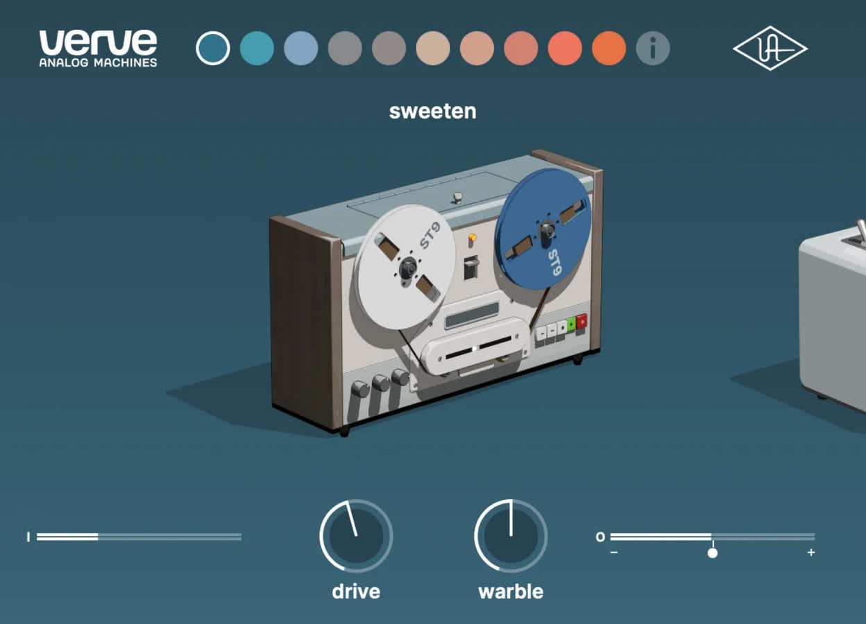 UAD Verve Analoge machines