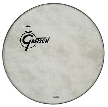 FIBERSKYN 20" LOGO GRETSCH DRUMS RESONANTIE