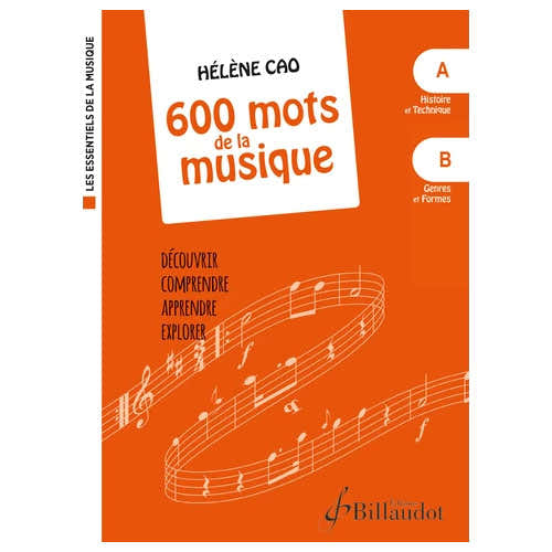 Cao H. - 600 Mots De La Musique Vol A et B (coffret)
