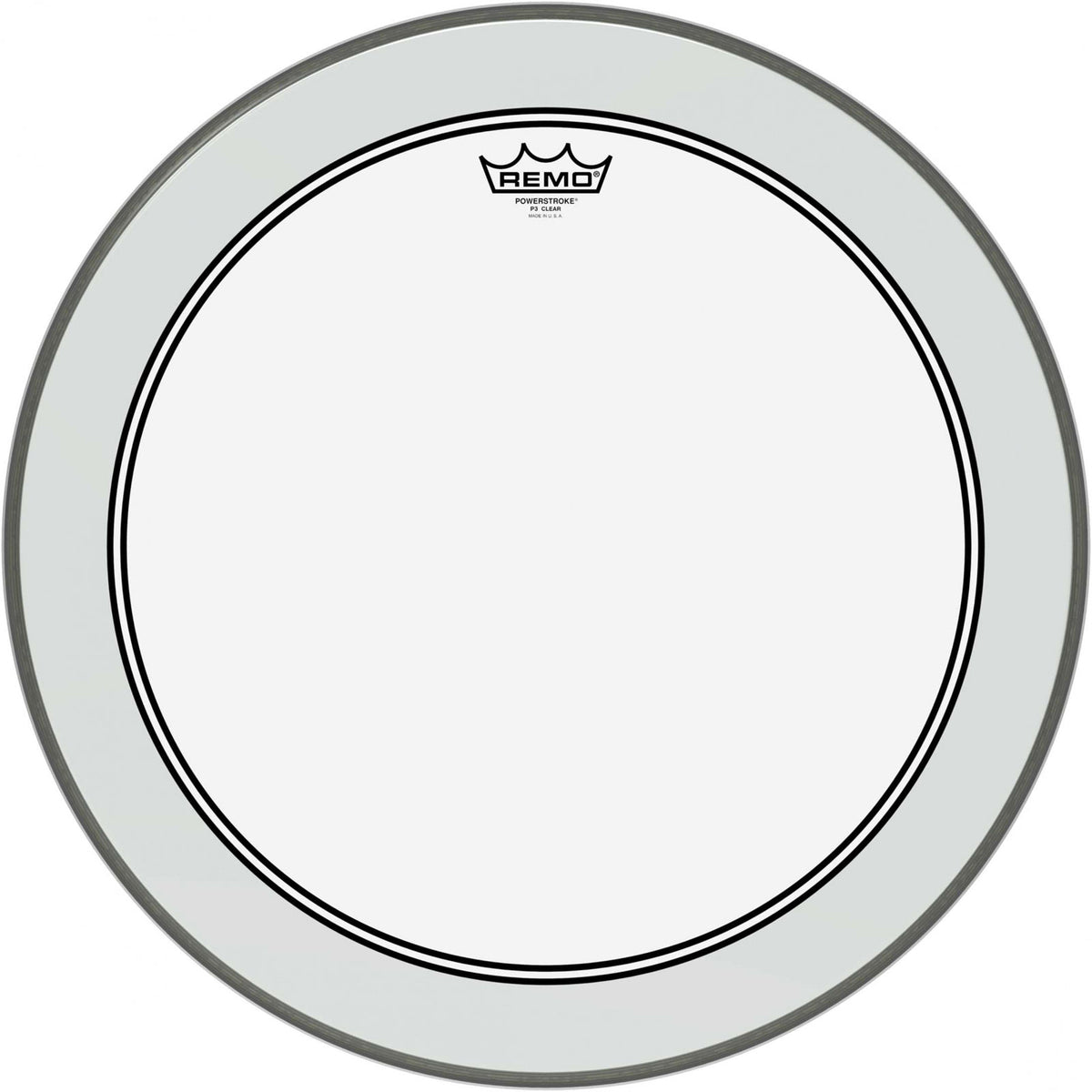 Remo POWERSTROKE 3 22 - CLEAR