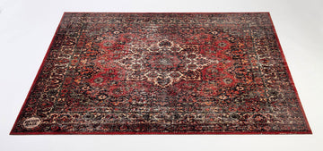 VPCLB-ORD Mat Vintage Persian Club Series 1.63 X 1.42M Antislip Origineel Rood