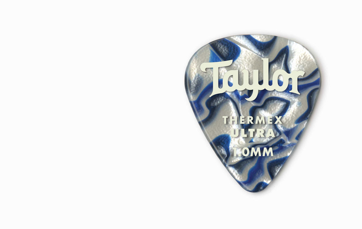 Taylor Guitars 24 x 1.00mm 351 Thermex Ultra Blue Swirl