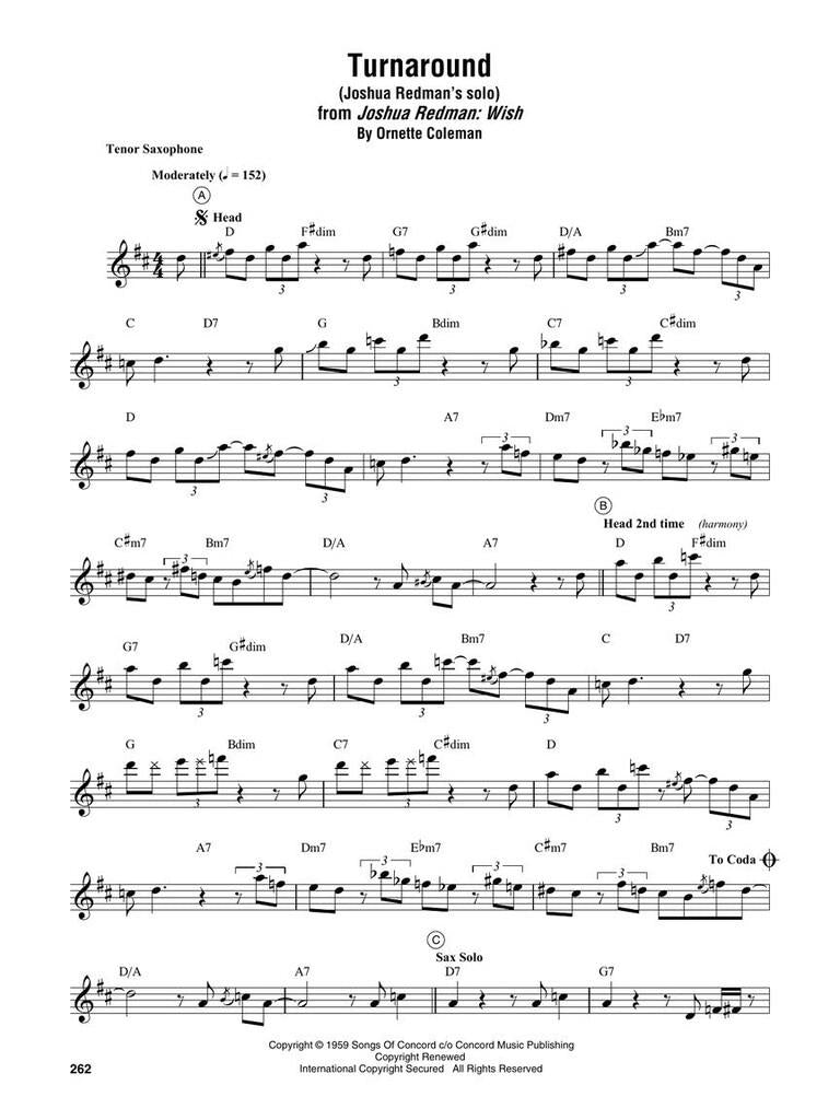 Saxofoon Omnibook Bes