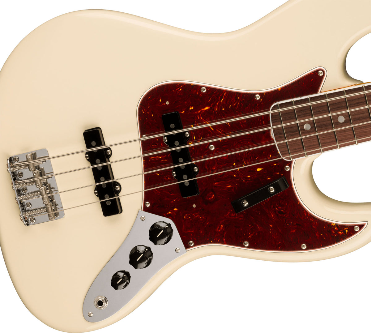 Jazz Bass 1966 American Vintage II Rw Olympisch wit