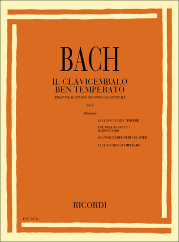 Il Clavicembalo Ben Temperato Volume I