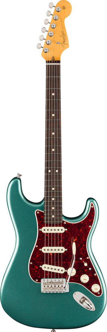 American Professional Classic Stratocaster RW Vervaagd Sherwood Green Metallic