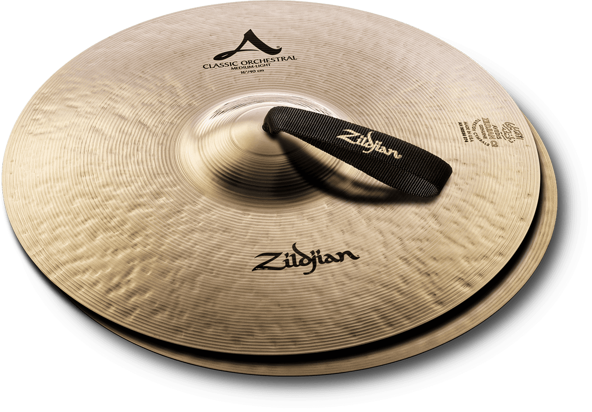 Zildjian CLASSIC ORCHESTRAL 15" MEDIUM LIGHT PAIR - A0751
