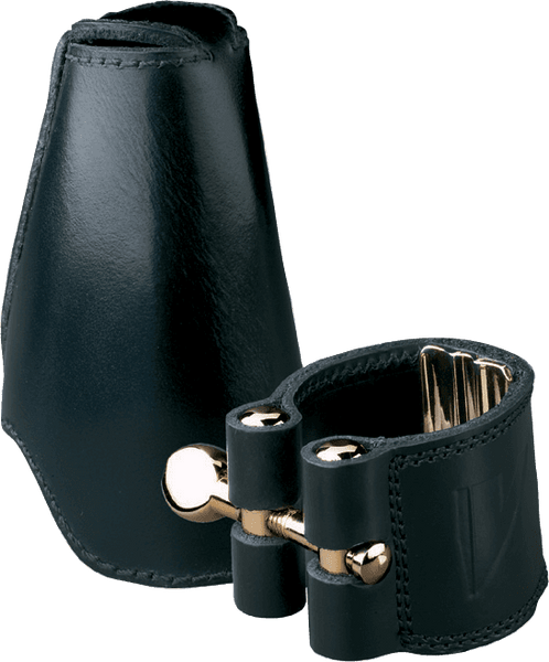 SOPRAAN LEDEREN LIGATUUR EN MONDSTUK COVER - LC26L