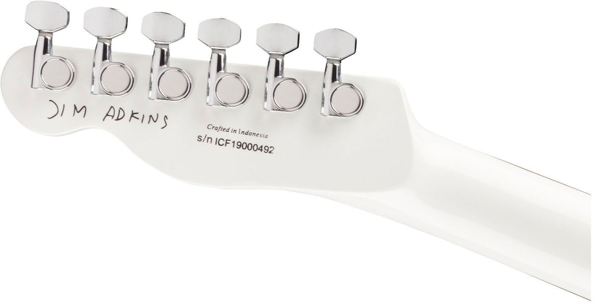 Telecaster JA-90 Thinline Signature Jim Adkins LRL Wit
