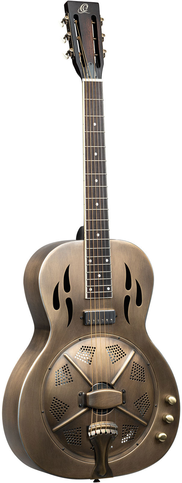 Americana 4/4 Resonatorgitaar + professionele gigbag