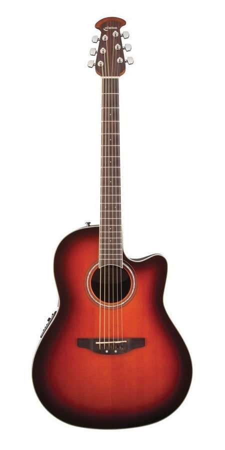 Elektro-Akoestische Gitaar Celebrity Cs Standard Mid Cutaway Sunburst