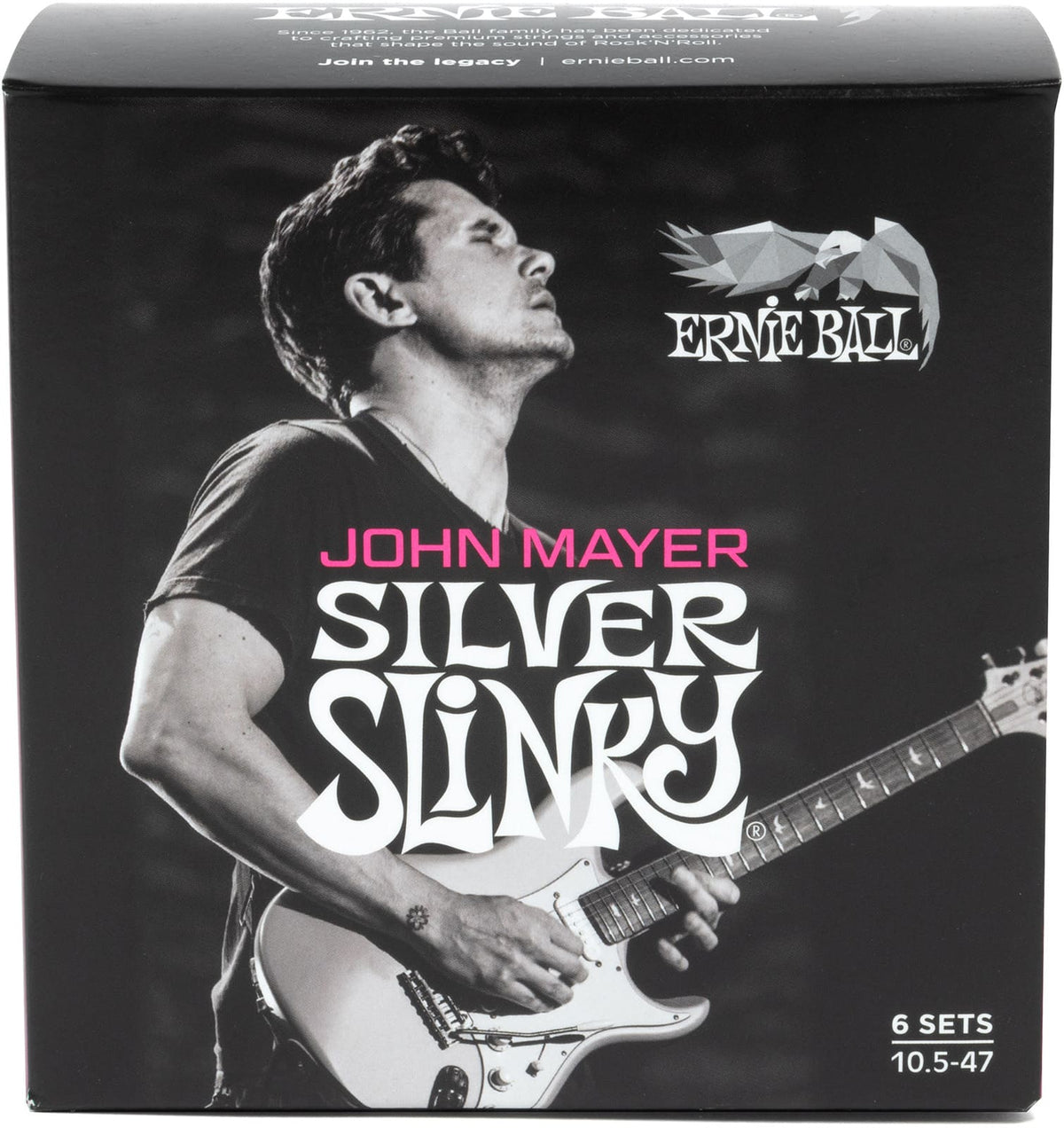 Ernie Ball Silver Slinky Nickel Wound Signature John Mayer - 10,5-47 - Pack De 6