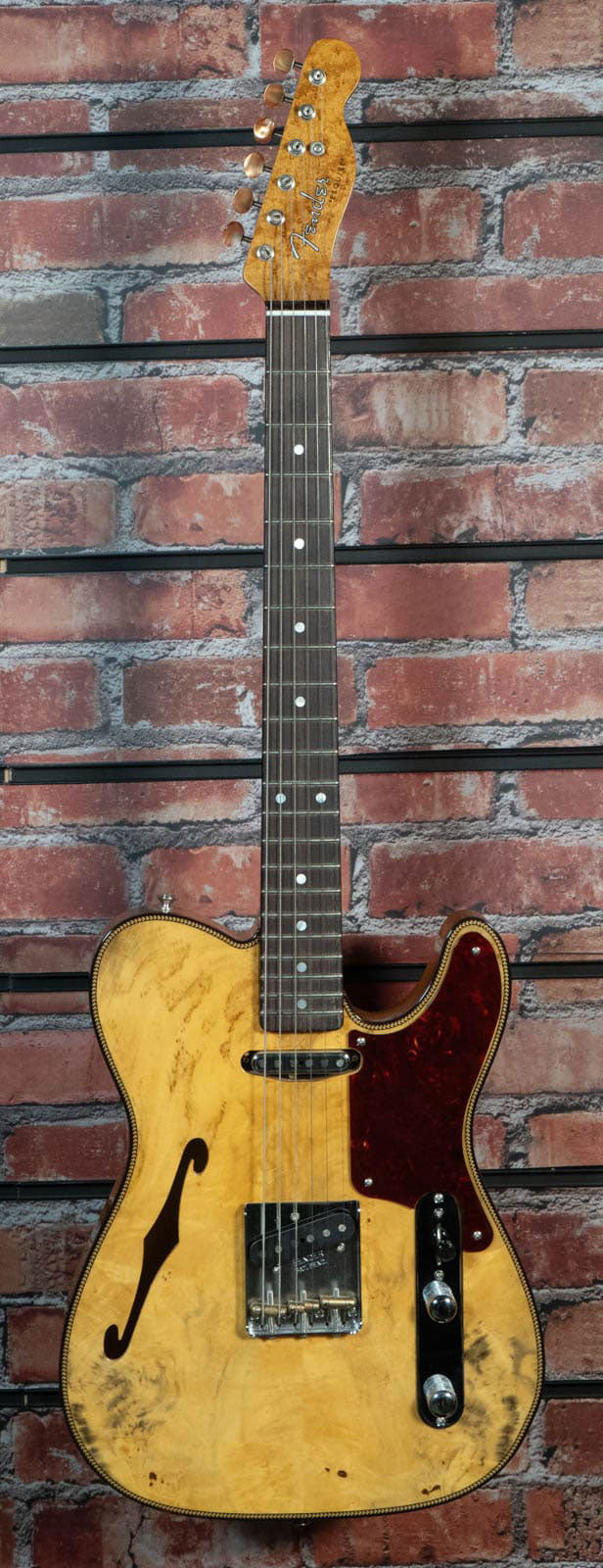 Esquire Buckeye Burl NOS Verouderd Naturel Artisan 2025