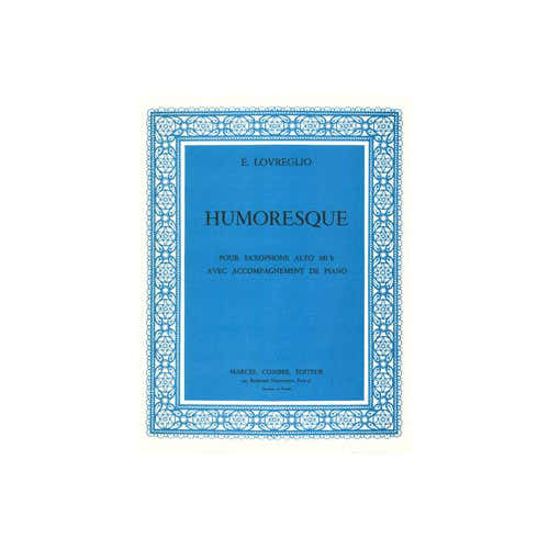 Lovreglio - Humoresque - Saxophone et Piano