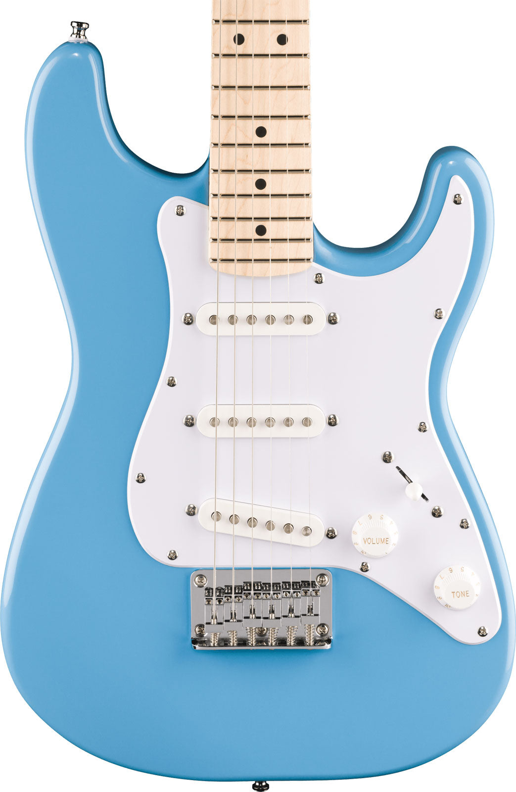 Stratocaster SSS Mini MN Californiëblauw