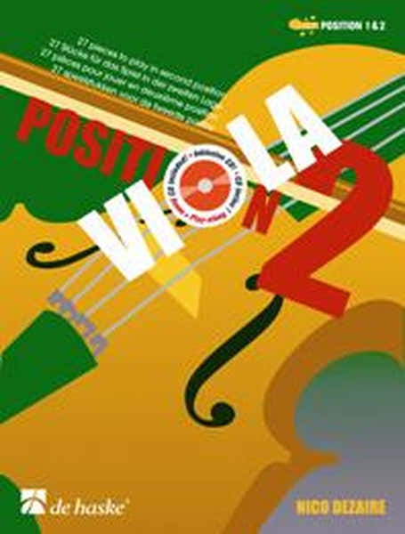 Dehaske Dezaire Nico - Viola Position 2 + CD - Alto