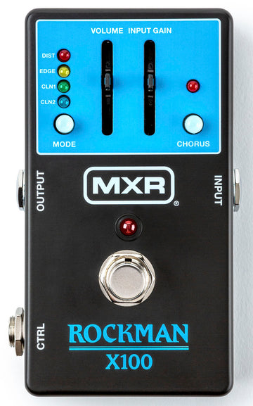 Rockman X100 Analoge toonprocessor Overdrive