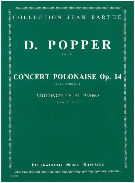 Popper - Concert Polonaise Op 14 - Violoncelle & Piano