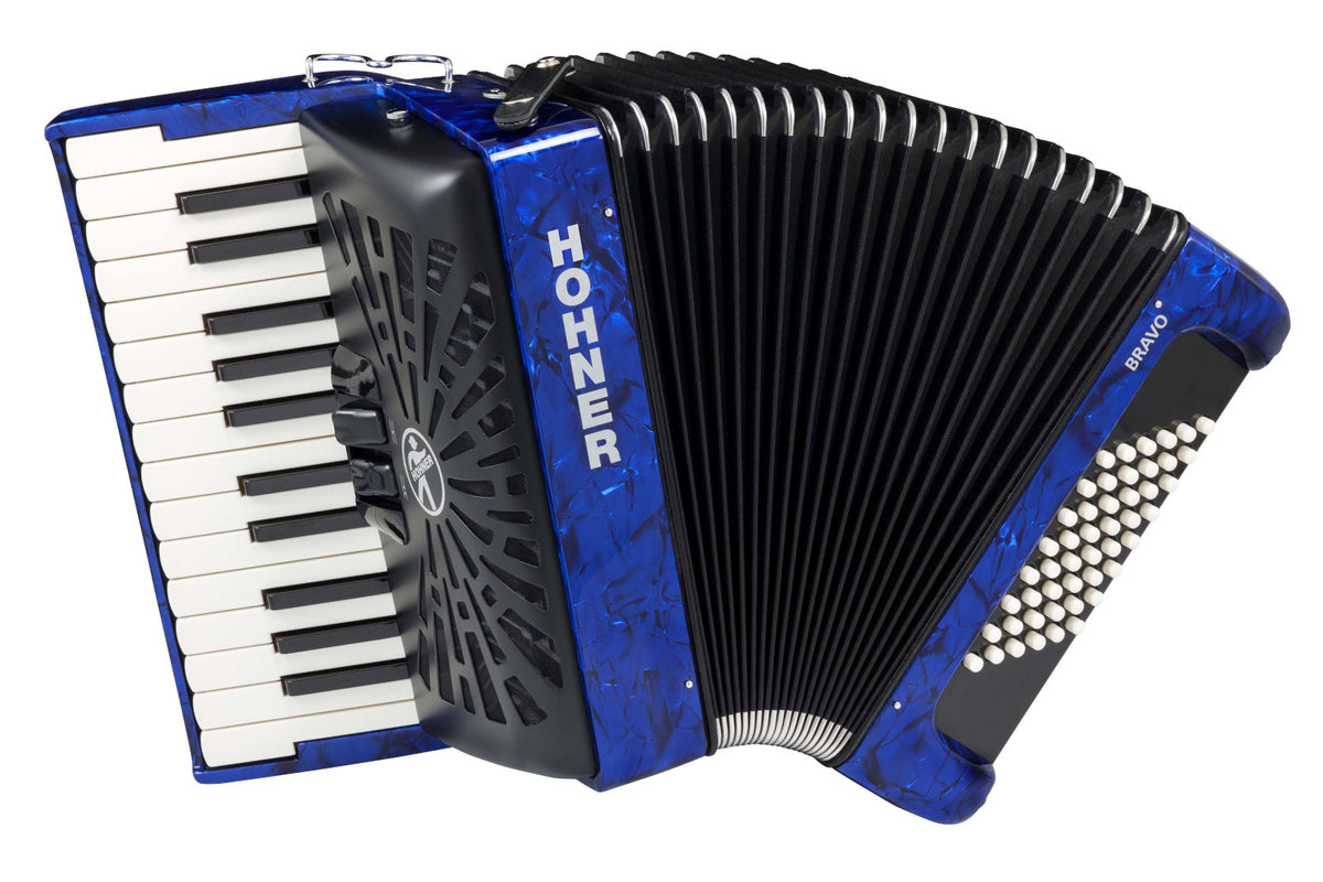 Hohner Bravo II 48 Blauw