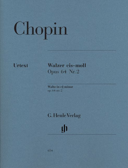 Henle Verlag Chopin F. - Waltz C Sh Minor Op. 64,2