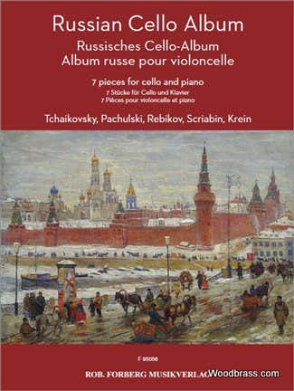 Forberg RUSSIAN CELLO ALBUM - SEVEN PIECES FOR CELLO & PIANO