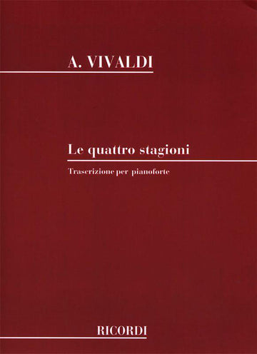 Vivaldi A. - Concero Delle Raccolte - Piano