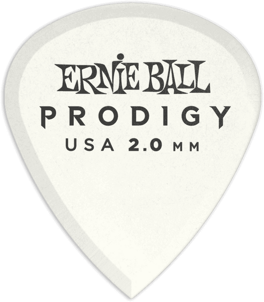 Plectrums Prodigy Zakje van 6 Wit Mini 2mm