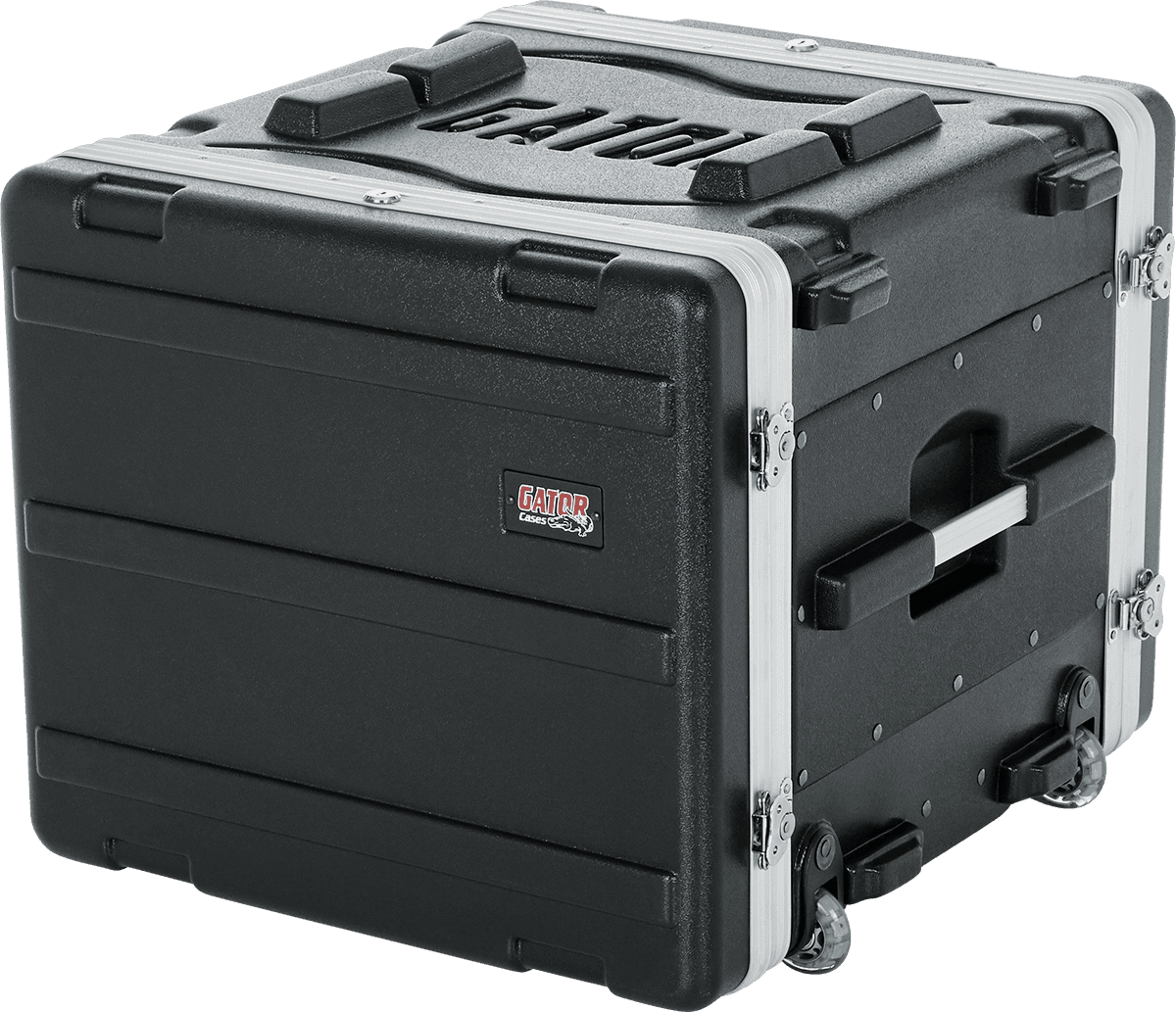 Rack 19" 8u met wielen