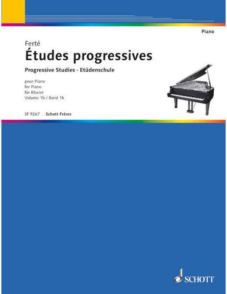 Schott Ferte A. - Etudes Progressives vol.1B