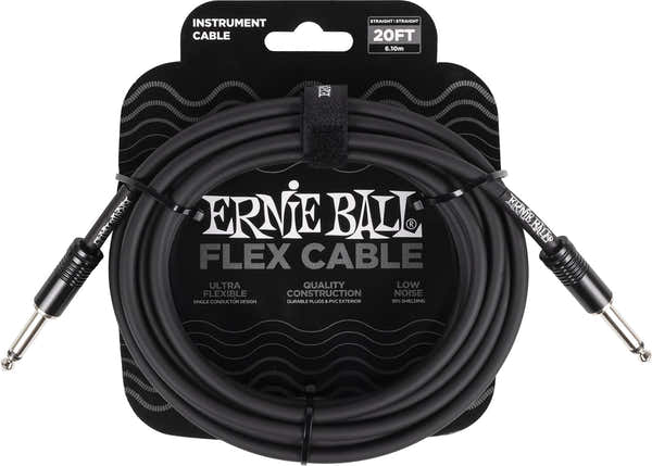 Ernie Ball Flex 6M Zwart