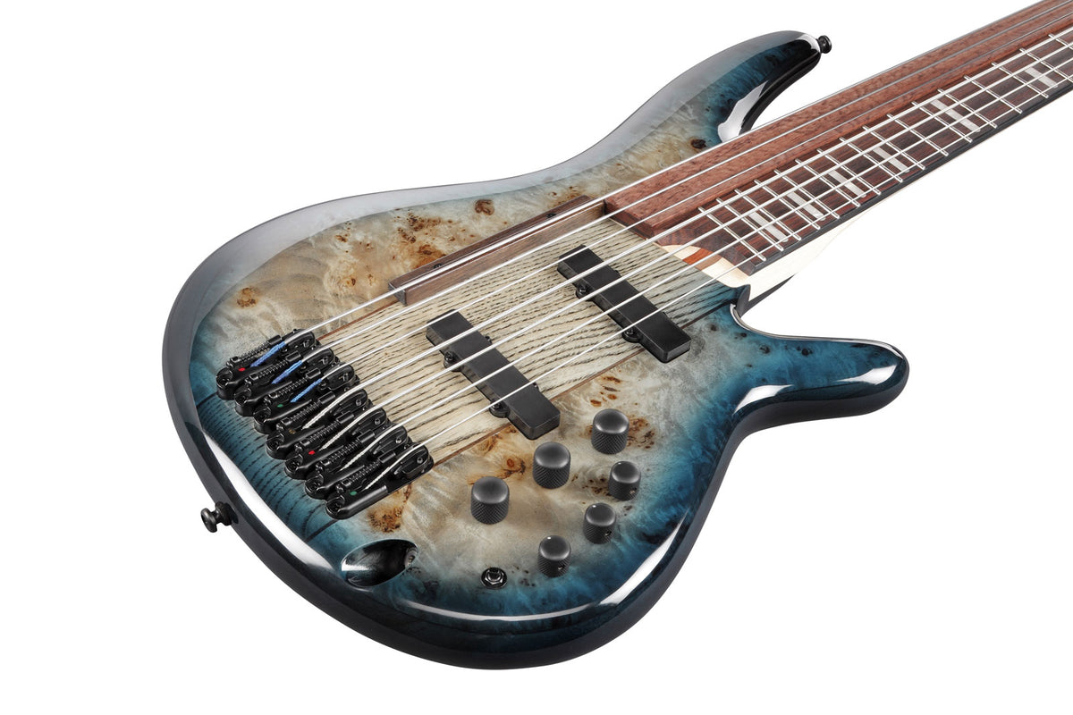 SRAS7-CBS Kosmisch blauw Starburst Bass Workshop