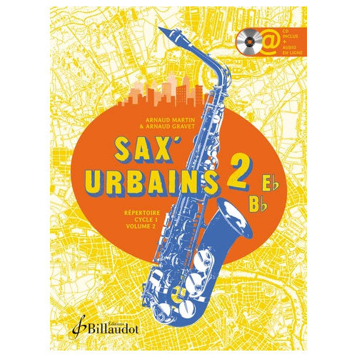 Billaudot Sax'Urbains Vol.2 - Gravet, Martin