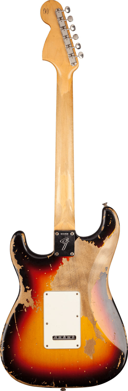 Stratocaster Michael Landau '68 Relic Gebleekte 3-kleurige Sunburst Signature Artist 2025