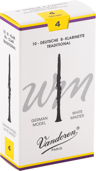 Vandoren ANCHE CLARINETTE 10 ANCHES WHITE MAST TRAD 4