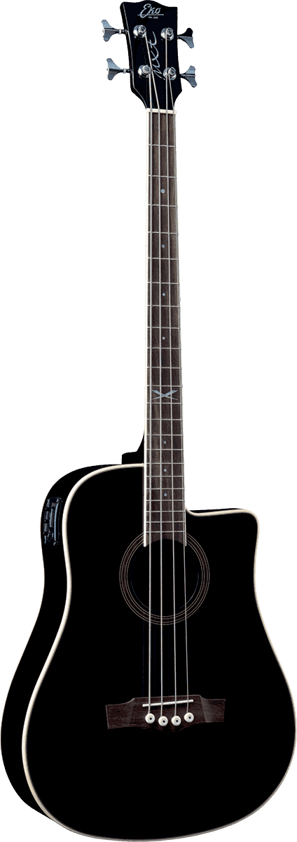 NXT B100ce Dreadnought Doorschijnend zwart