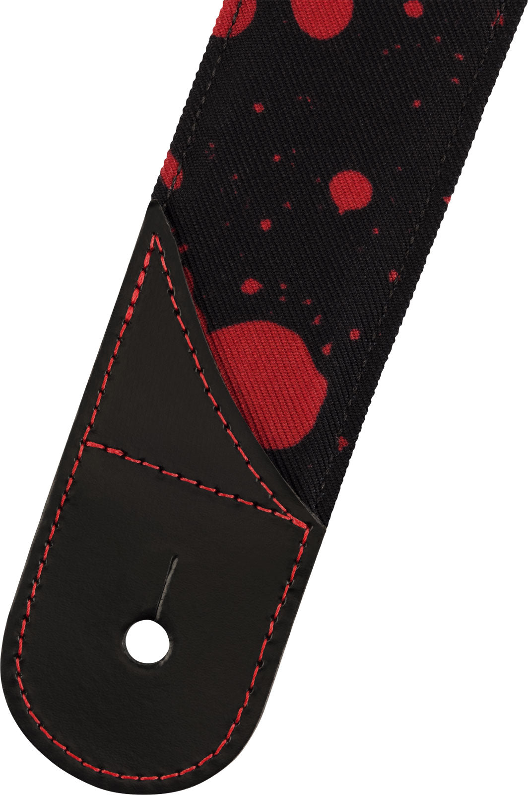 Spatwaterbestendige Riem Zwart en Rood 2" ,33 M)