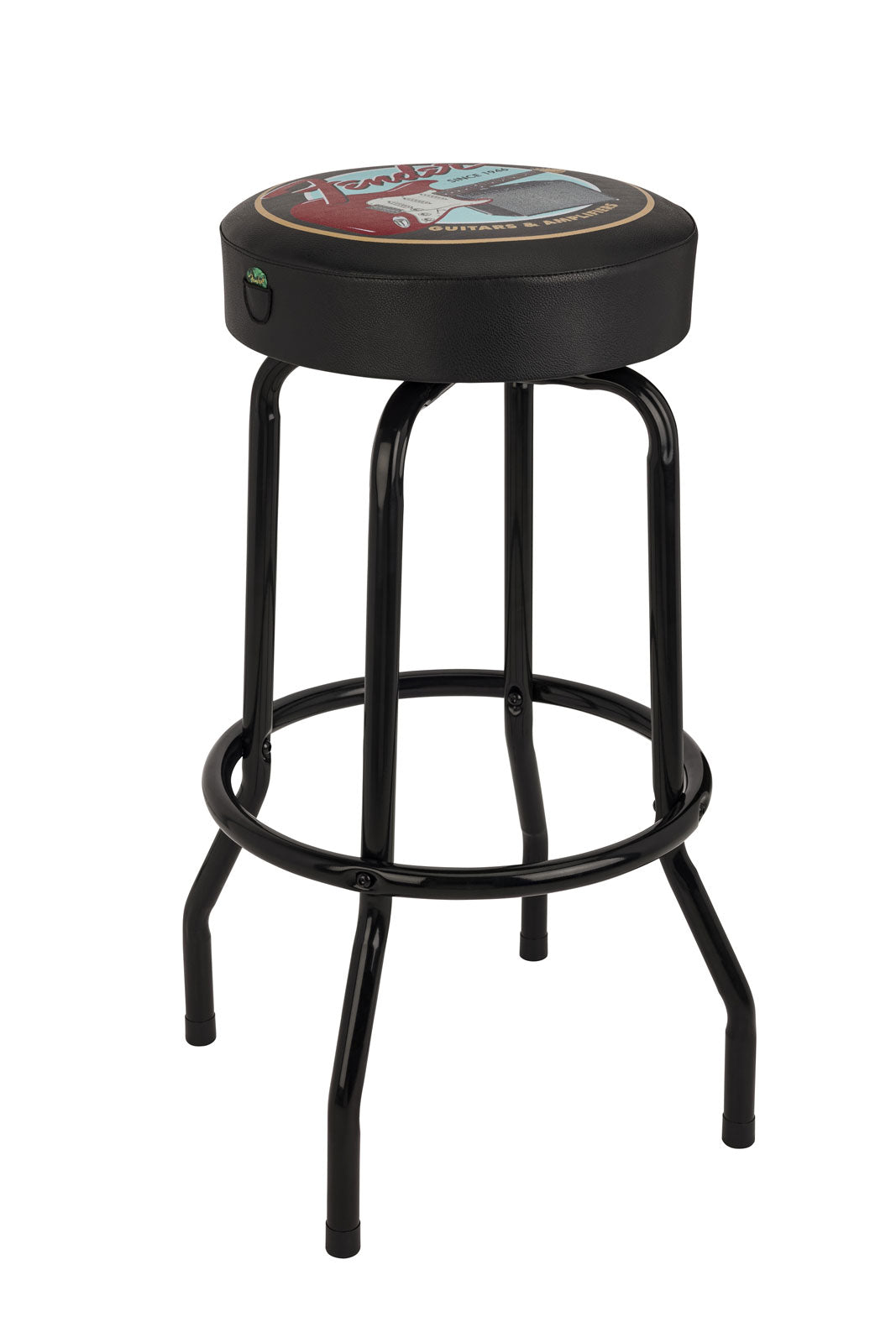 Fender Guitars And Amps Pick Pouch Barstool Black-Black 30"