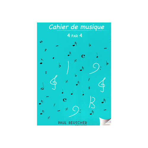 Muziekschrift 16 Notenbalken + Spiraalbinding