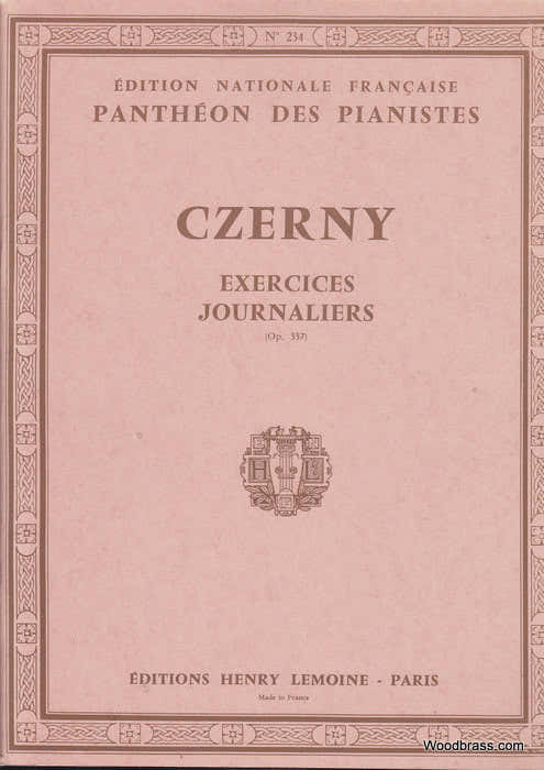 Czerny - Exerc. Journaliers (40) Op.337 - Piano